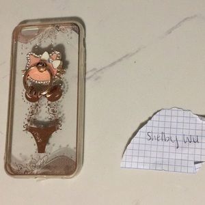 iPhone 6/6s/7 hello kitty ring clear case